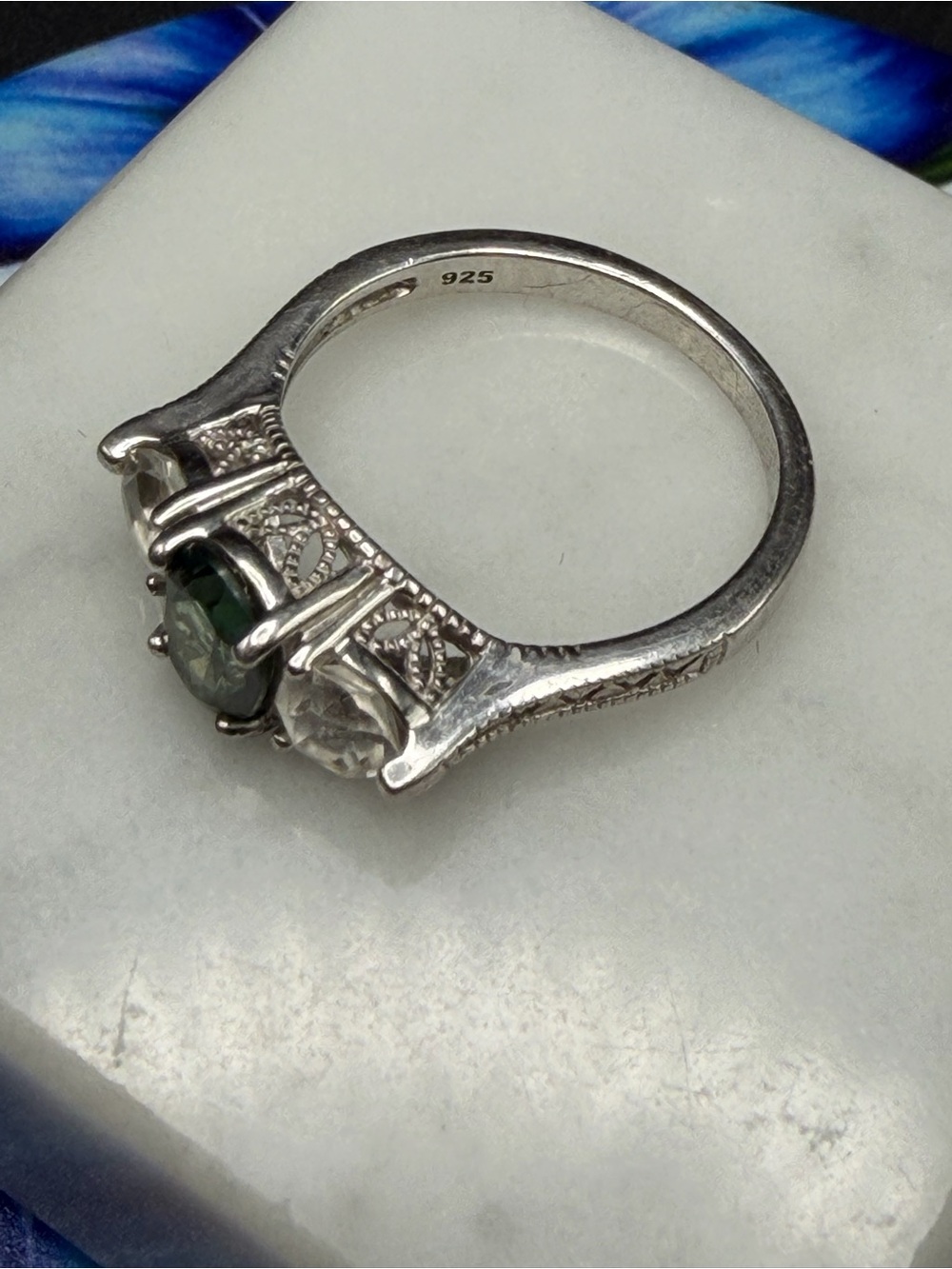 925 RJ Ring Size 9 #S19 sterling Silver